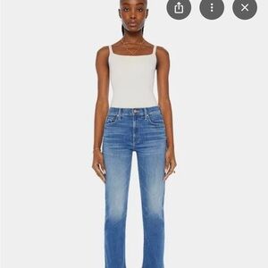 Mother Mid Rise Classic Blue Women's Jeans